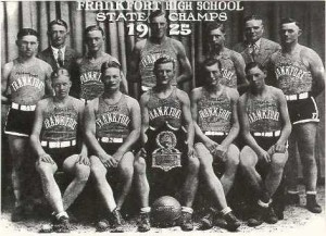 1925 frankford high basketball team image