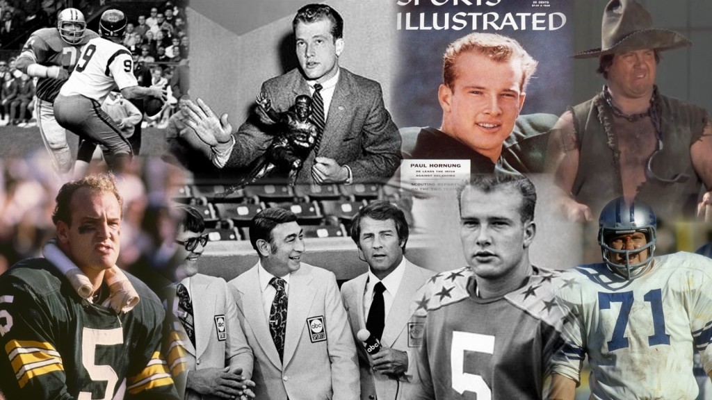 paul hornung and alex karras image