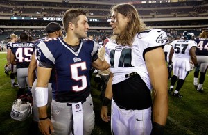 tim tebow and riley cooper image