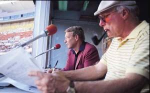 harry kalas and richie ashburn image