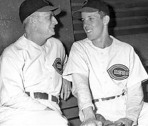 Bill McKechnie with Joe Nuxhall