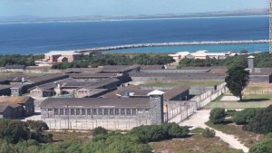 robben island prison image